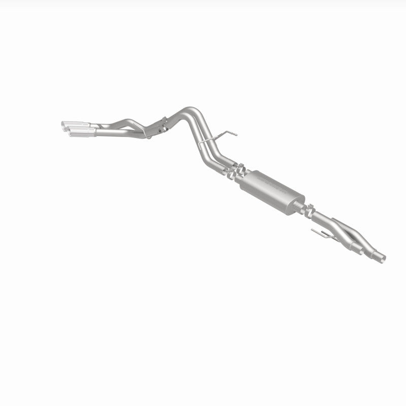 11-14 Ford F-150 V6 3.7L / V8 5.0L & 6.2L MagnaFlow 15461 Catback Exhaust Dual Same Side Exit w/ 3.5in SS Tips