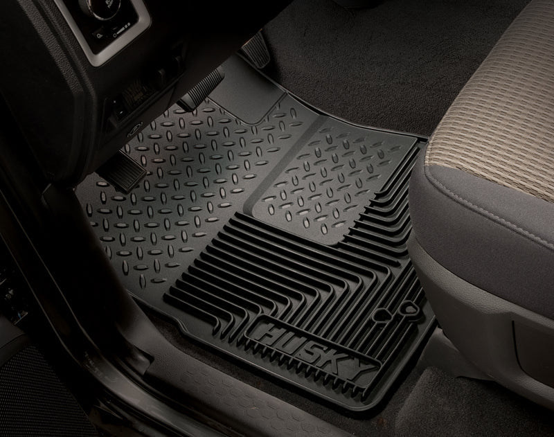 03-14 Ford Expedition / 04-10 Ford F-150 Husky Liners 51231 Custom Fit Heavy Duty Black Front Floor Mats