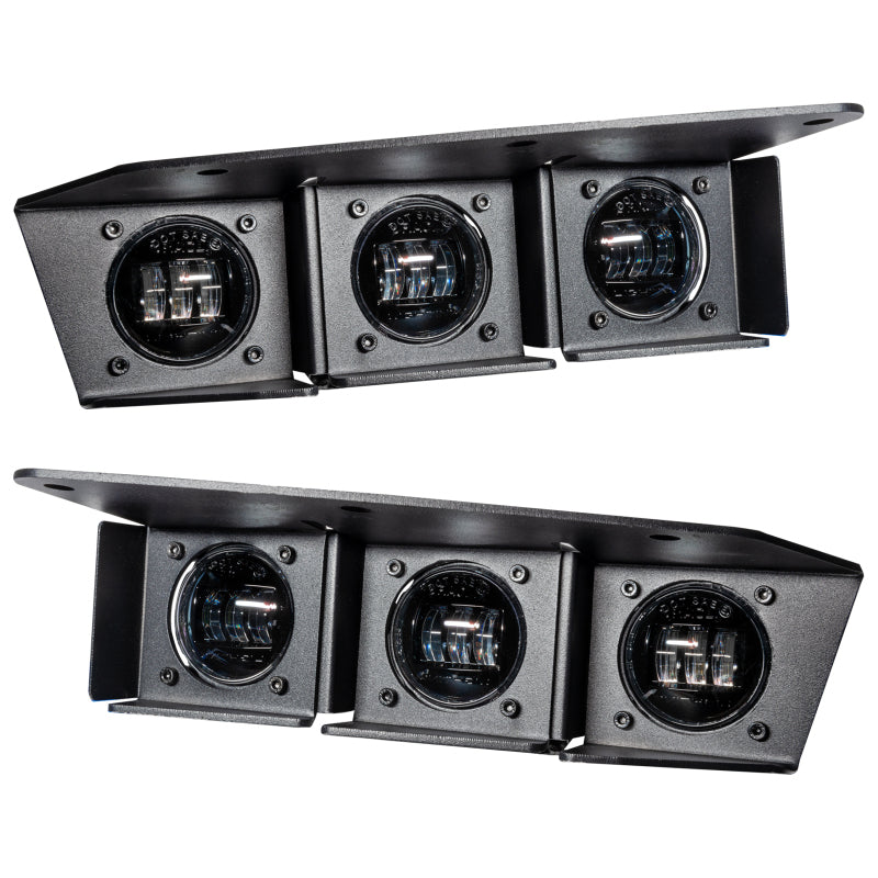 21-25 Bronco ORACLE Lighting 5890-001 Triple LED Fog Light Kit for Steel Bumper - White