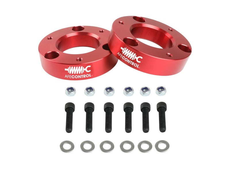 04-24 Ford F-150 aFe 416-30T001-R CONTROL 2.0 IN Leveling Kit-Red
