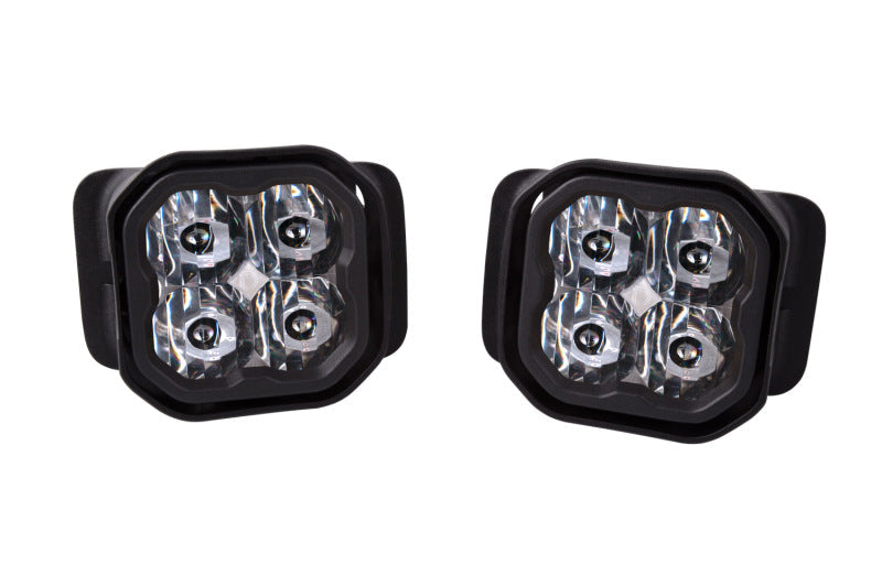 15-20 Ford F-150 Diode Dynamics DD7015 SS3 LED Fog Light Kit Pro Type F2 ABL - White SAE Fog