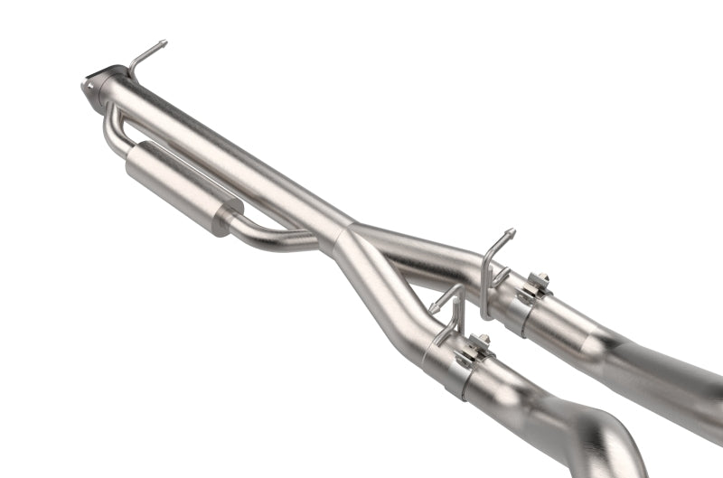21-25 Ford Raptor V6 3.5L aFe 49-33151-B Vulcan Series 3 IN to 3-1/2 IN Stainless Steel Cat-Back Exhaust System - Black
