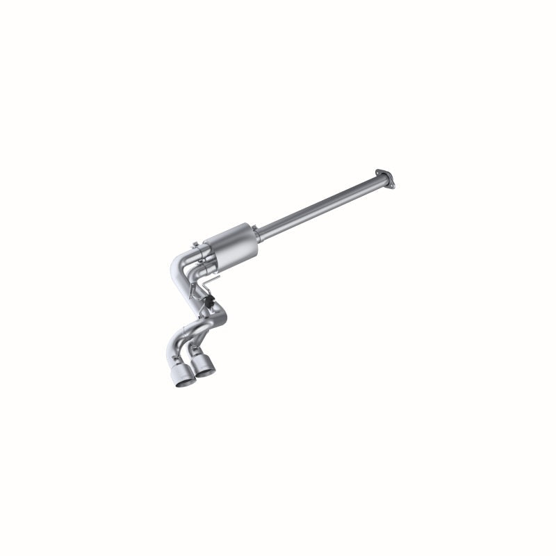 09-14 Ford F150 V6 3.5L & 3.7L / V8 5.0L MBRP S5261409 Pre-Axle 4.5in OD Tips Dual Outlet T409 3in Cat Back Exhaust