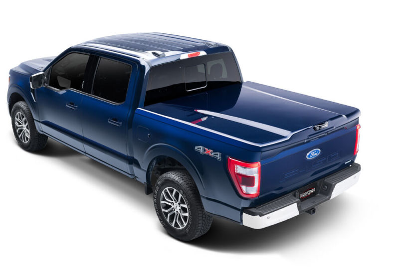 21-25 Ford F-150 Crew Cab UnderCover UC2208S 5.5ft Elite Smooth Bed Cover -Ready to Paint