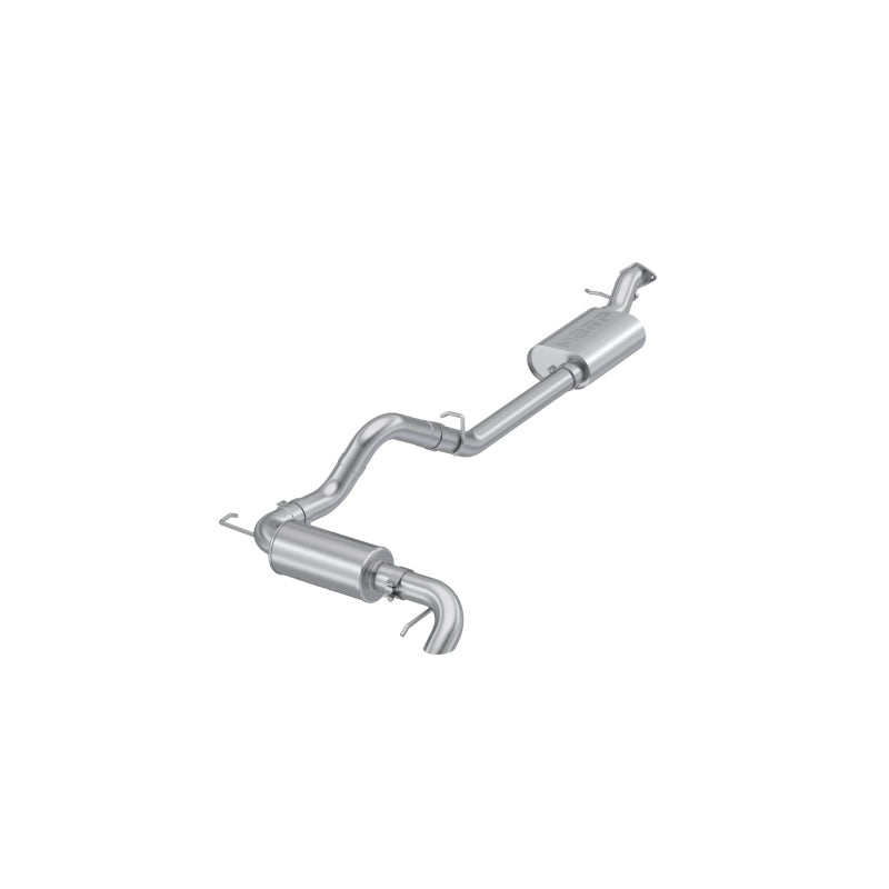 21-23 Ford Bronco 2.3L/2.7L MBRP S5245AL Aluminized Steel 3in Cat-Back, Single High Clearance Rear Exit