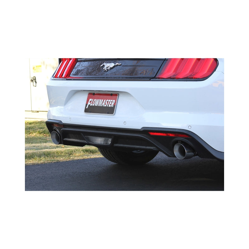 15-23 Ford Mustang 2.3L / 15-17 Mustang 3.7L Flowmaster 817713 Outlaw Axle-back Exhaust System