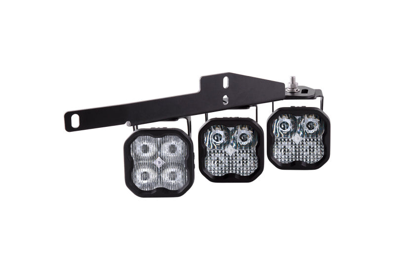 17-20 Ford Raptor Diode Dynamics DD6366 SS3 LED Fog Light Kit - Yellow Pro