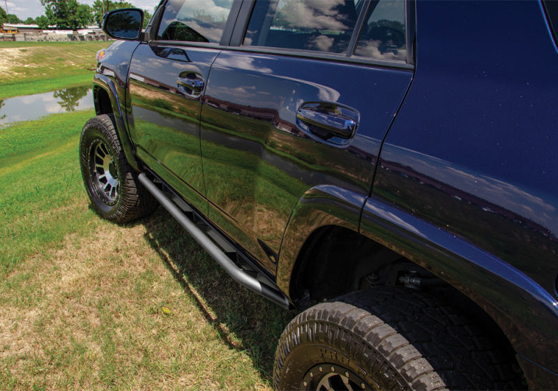 21-22 Ford Bronco 4 Door N-Fab TSF214B-TX Trail Sliders - Textured Black