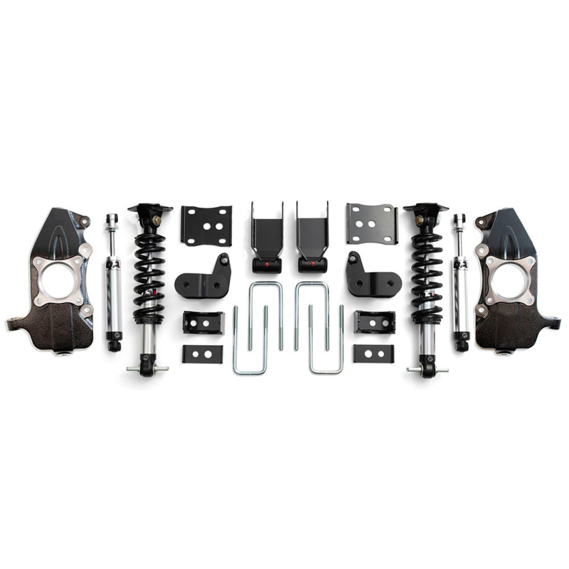 21-25 Ford F-150 2WD QA1 LK11-FF03 Single Adjustable Lowering Kit w/ Spindles - 3.5-5.5in