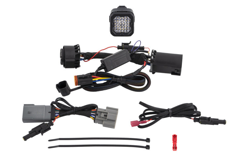 15-20 Ford F-150 / 17-20 Raptor Diode Dynamics DD7648 HitchMount LED Pod Reverse Kit - C1R + Brake