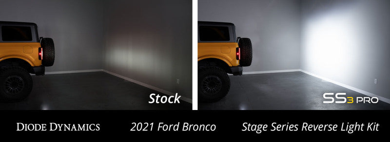 21-25 Ford Bronco Diode Dynamics DD7354 C1 Pro Stage Series Reverse Light Kit