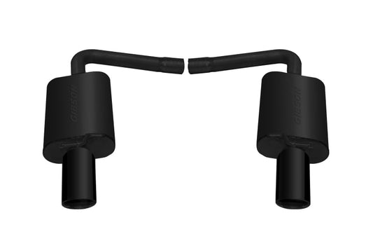 11-19 Ford Explorer 3.5L / 11-15 Ford Explorer 2.0L Gibson 619693B 2.25in Axle-Back Dual Exhaust - Black Elite