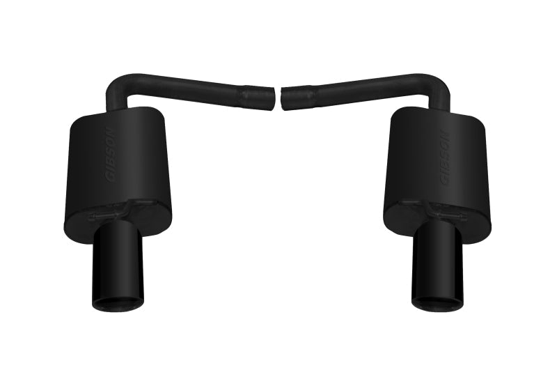15-18 Ford Explorer Base 3.5L Gibson 619699B 2.25in Axle-Back Dual Exhaust Black Elite