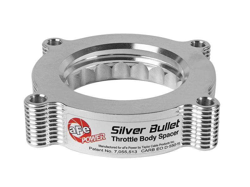 10-14 Ford Raptor V8 6.2L aFe 46-33011 Silver Bullet Throttle Body Spacer