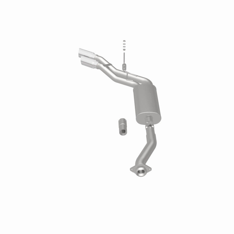11-14 Ford F-150 V8 5.0L Magnaflow 15101 2.5in SS Cat Back Exhaust Dual Same Side Before P/S Rear Tire Exit