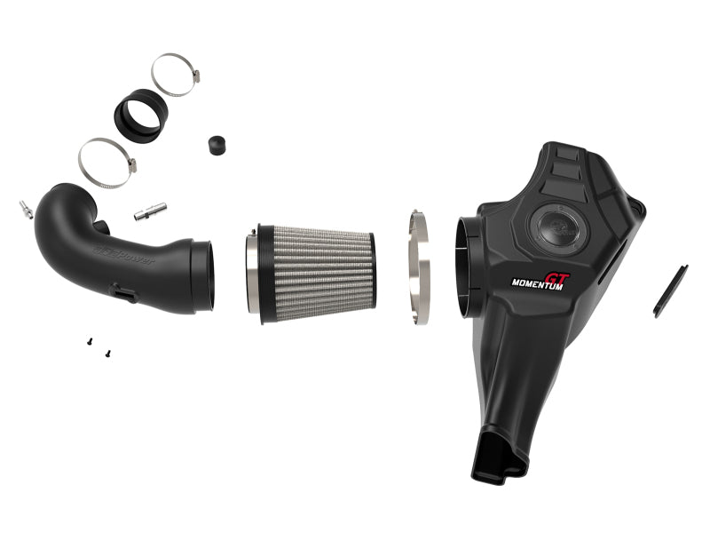 18-23 Ford Mustang V8 5.0L aFe 50-70033D Momentum GT Cold Air Intake System w/Pro DRY S Filter