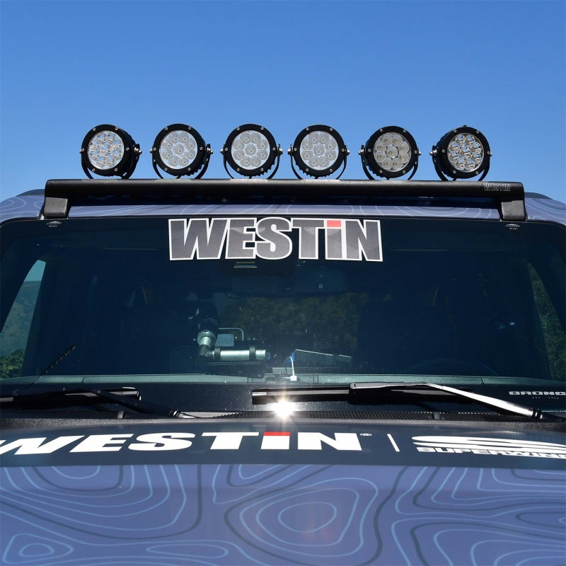 21-23 Ford Bronco (Excl. Bronco Sport) Westin 37-711255 XTS Overhead Light Mount - Tex Black