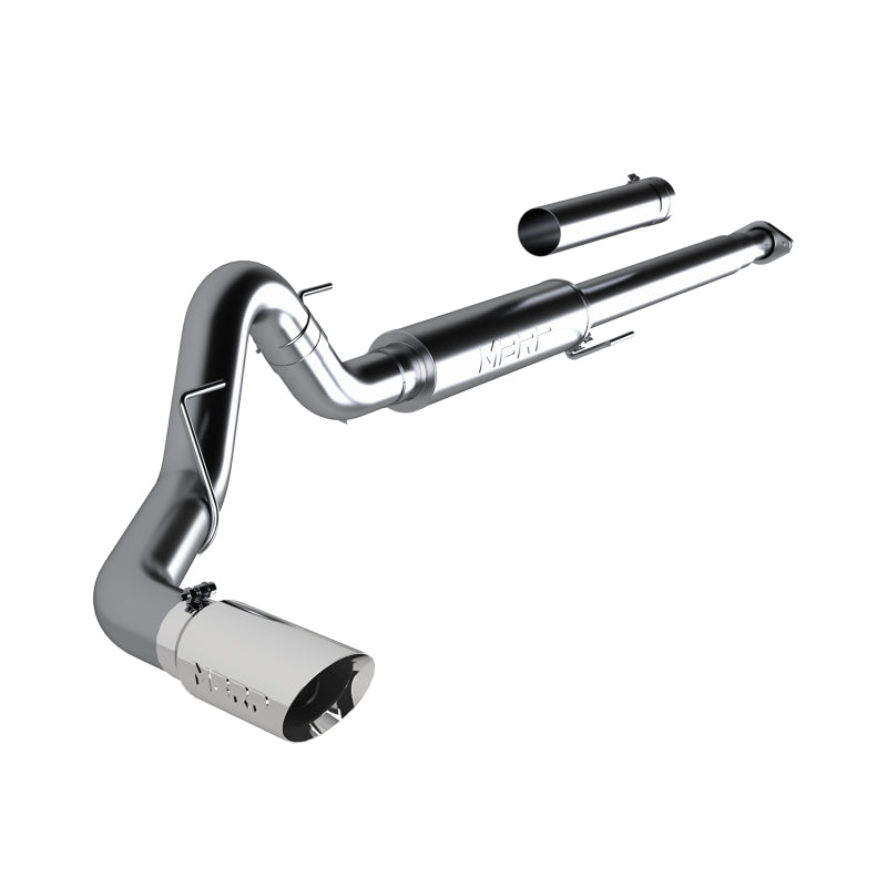 15-20 Ford F-150 V6 2.7L / 3.5L MBRP S5259304 4in Single Side Exit Cat Back Exhaust-Pro
