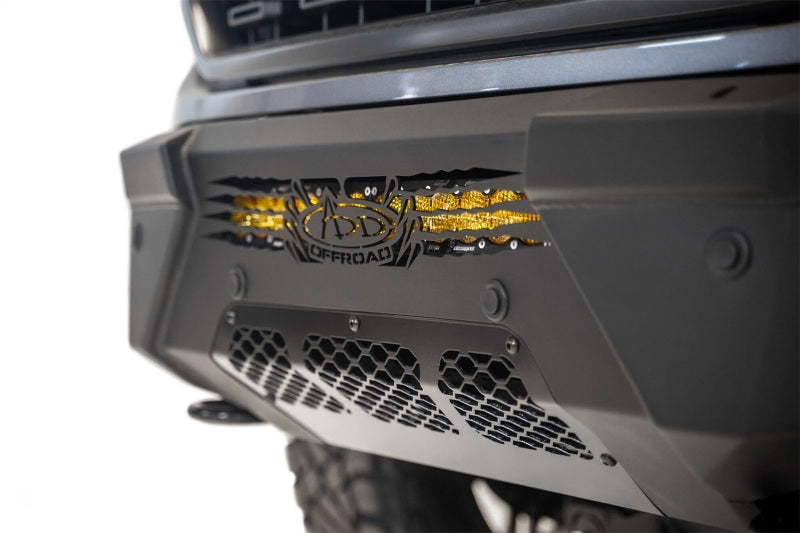 21-23 Ford F-150 Addictive Desert Designs F197431040103 HoneyBadger Front Bumper w/ Top Hoop