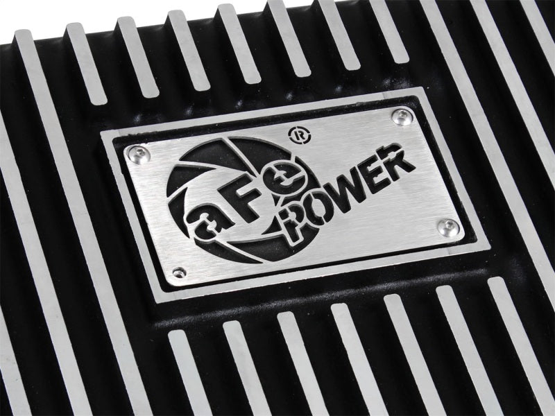 93-08 Ford Trucks (AODE/4R70W Transmission) afe 46-70222 Transmission Pan (Black)