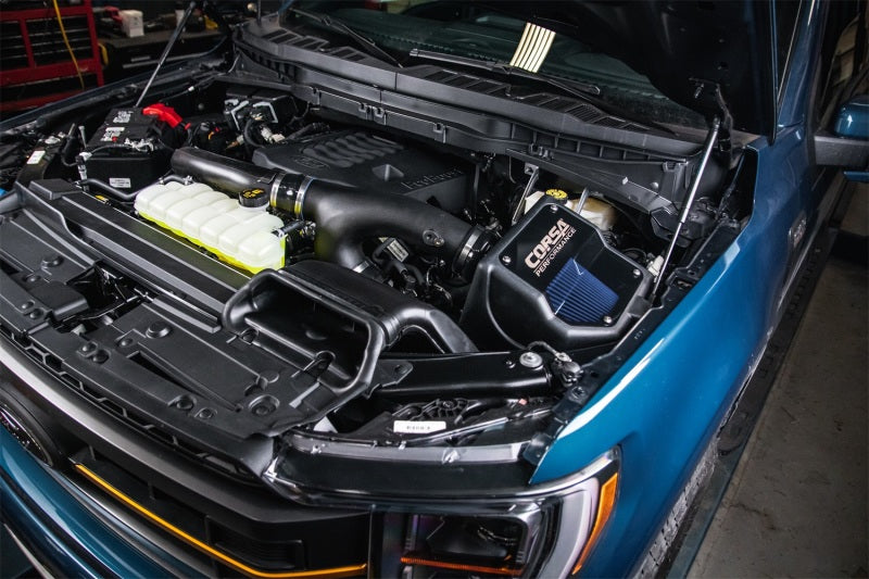21-24 Ford F-150 / Raptor 3.5L V6 EcoBoost & Powerboost Corsa Performance 49135 Closed Box Air Intake-MaxFlow (Oiled)