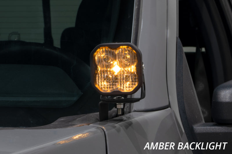 21-25 Ford F-150 Diode Dynamics DD7365 SSC2 Stage Series Backlit Ditch Light Kit Sport - White Combo