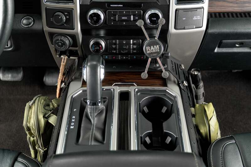 15-20 Ford F-150 DV8 Offroad CCFF-01 Center Console Molle Panels & Device Mount
