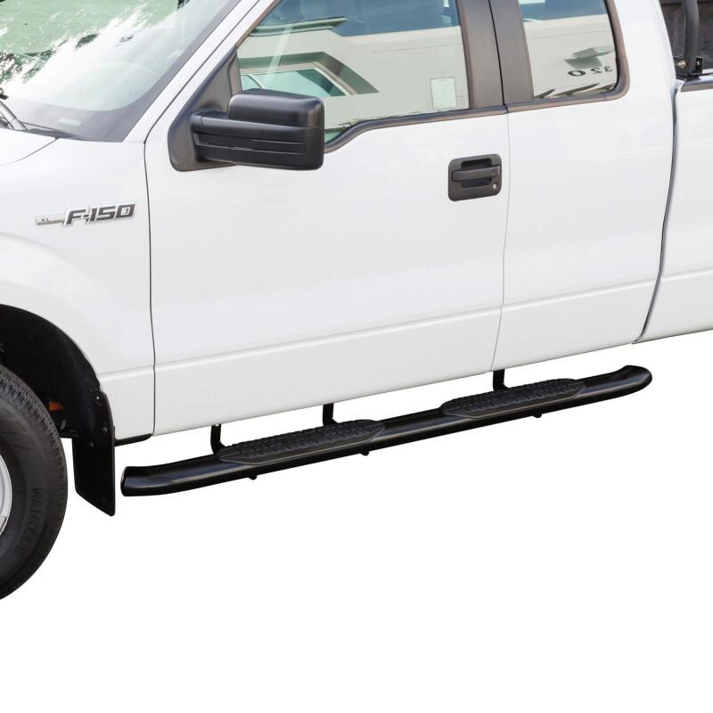 09-14 Ford F-150 SuperCab Westin 21-53515 PRO TRAXX 5 Oval Nerf Step Bars - Black