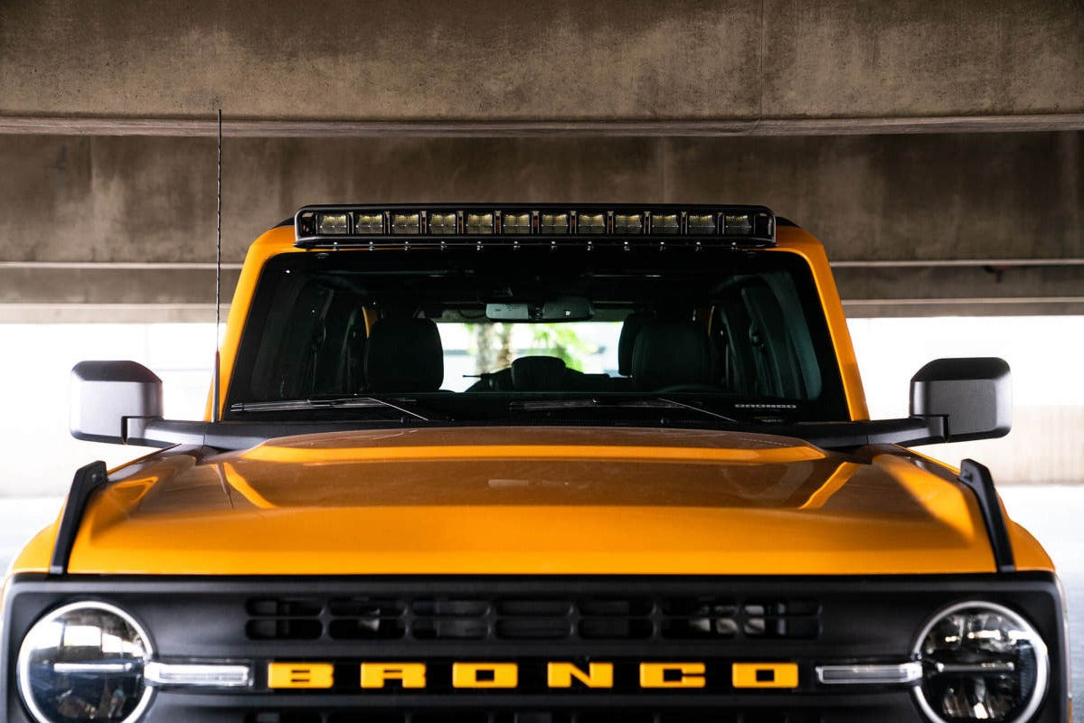 21-23 Ford Bronco DV8 Offroad LBBR-03 Curved Light Bracket for 12 3in. Pod Lights