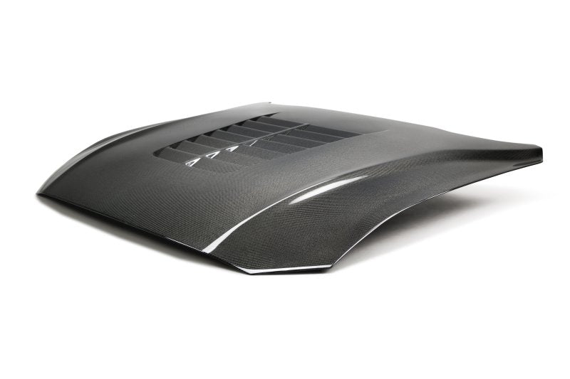 18-23 Ford Mustang Anderson Composites AC-HD18FDMU-GT5-DS Double Sided Type-GT5 Carbon Fiber Hood