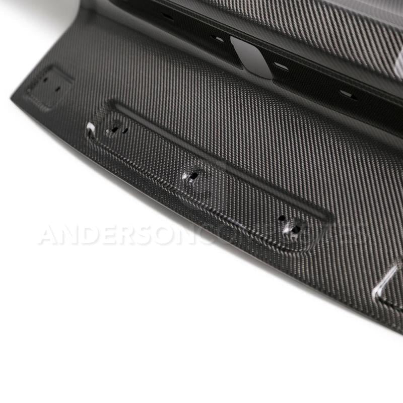 15-23 Ford Mustang Anderson Composites AC-TL15FDMU-DS Type-OE Double Sided Carbon Fiber Decklid