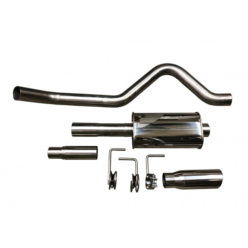 21-26 Ford F-150 V6 2.7L/ 3.5L/ V8 5.0L SPD Performance CBF21SS HX Series Single Exit 304SS Cat Back Exhaust Kit