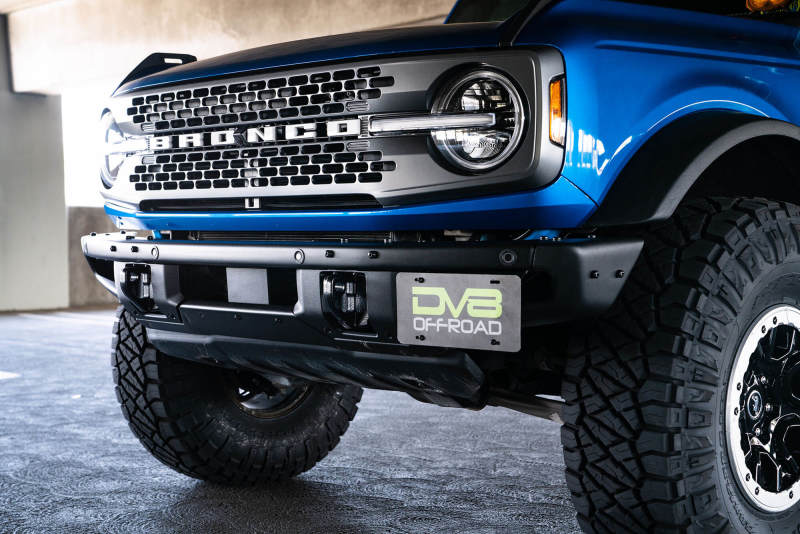 21-23 Ford Bronco DV8 Offroad LPBR-02 Factory Front Bumper License Relocation Bracket - Side