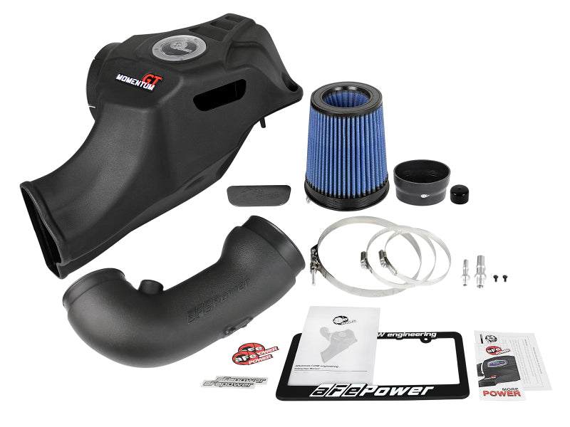 18-23 Ford Mustang GT 5.0L V8 AFE 50-70033R Momentum GT Cold Air Intake System w/ Pro 5R Filter