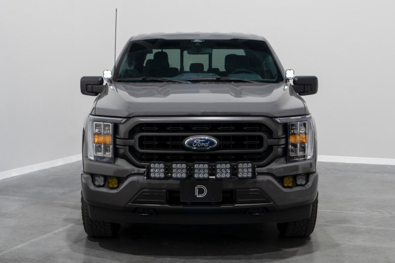 21-25 Ford F-150 Diode Dynamics DD7370 SS3 Stage Series Backlit Ditch Light Kit - Sport Yellow Combo