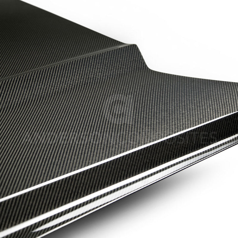 15-17 Ford Mustang GT Anderson Composites AC-HD15FDMUGT-OE-DS Double Sided Carbon Fiber Type-OE Style Hood