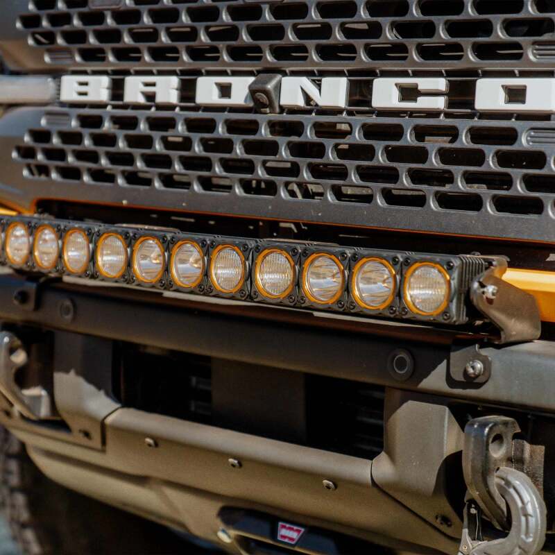 21+ Ford Bronco KC HiLiTES 7352 Light Bar Mount for 30" FLEX ERA® LED Light Bar - Front Bumper