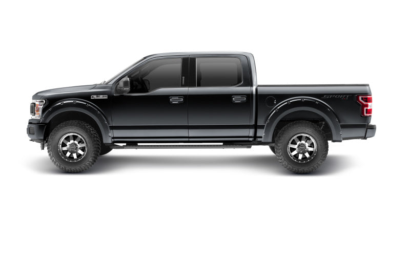 18-20 Ford F-150 Bushwacker 20945-82 Pocket Style Flares 4 pc Shadow Black