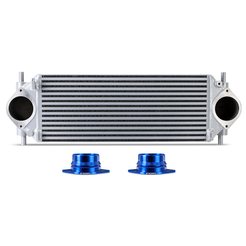 21-23 Ford Bronco V6 2.3L Mishimoto MMINT-BR23-21KBSL Intercooler Kit - Black Pipes/Silver Core