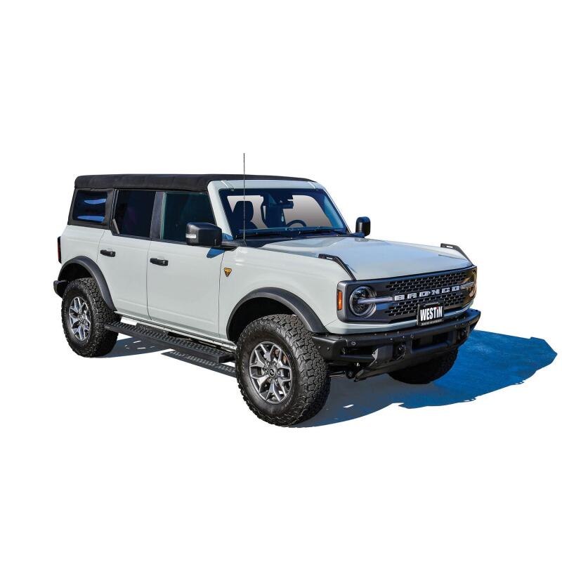21-26 Ford Bronco Westin 27-74725 Grate Steps Running Boards Textured Black
