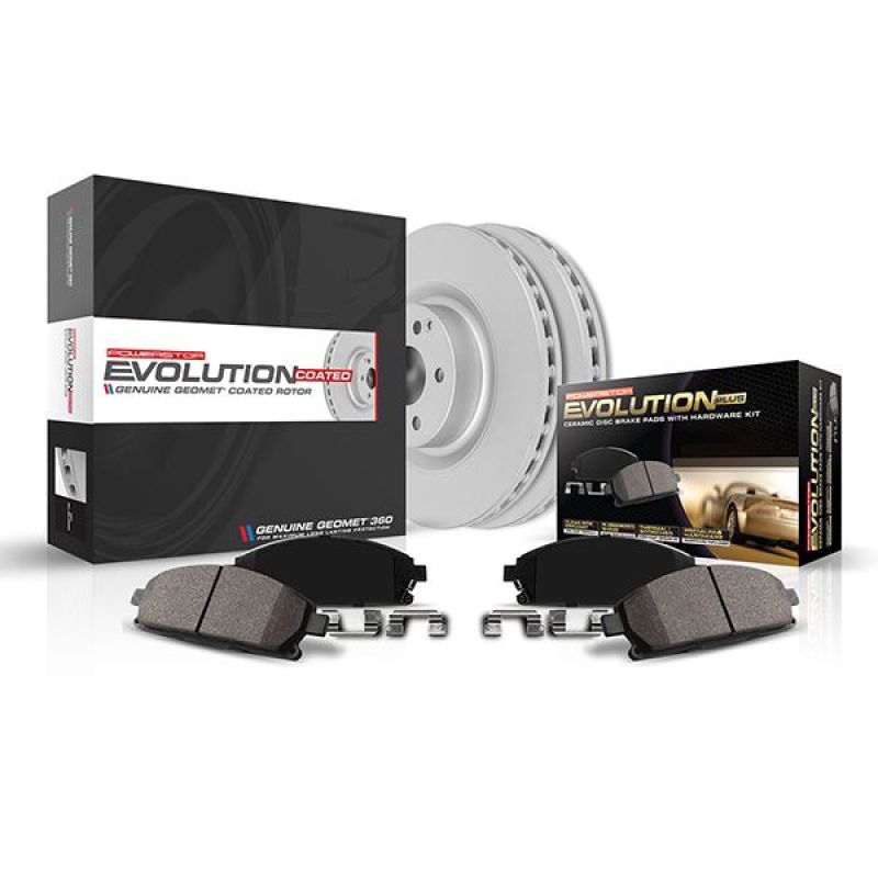 21-24 Ford F-150 Power Stop CRK8765 350mm Rear Z17 Coated Brake Kit