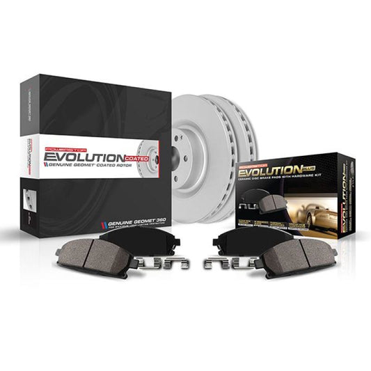 21-24 Ford F-150 Power Stop CRK8765 350mm Rear Z17 Coated Brake Kit
