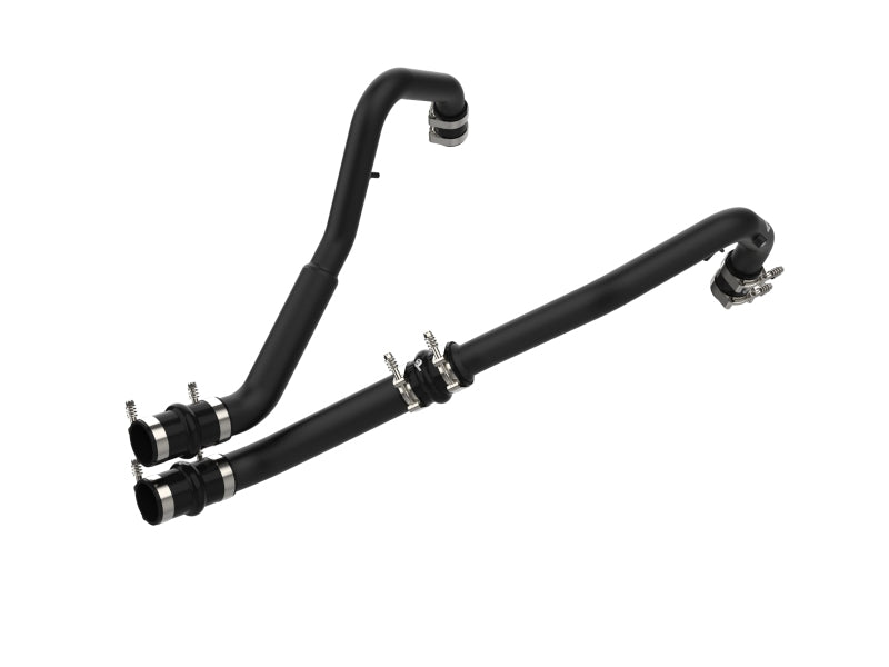 21-23 Ford F-150 V6 2.7L EcoBoost aFe 46-20478-B Bladerunner Intercooler Hot Charge Pipe Black 2-2.5in