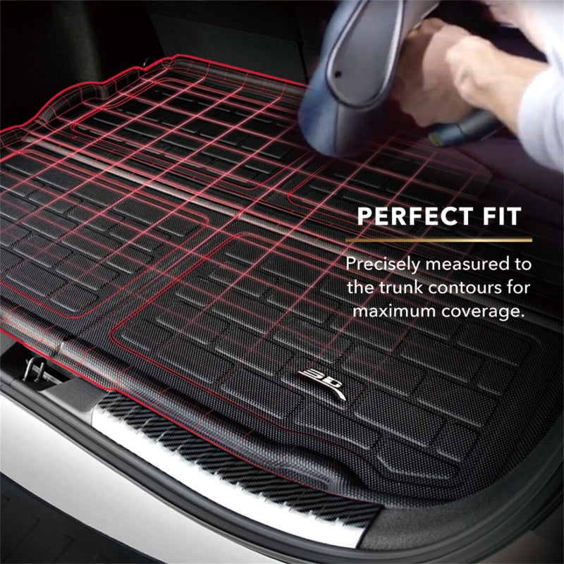 15-23 Ford Mustang 3D MAXpider M1FR0861309 Kagu Cargo Liner - Black