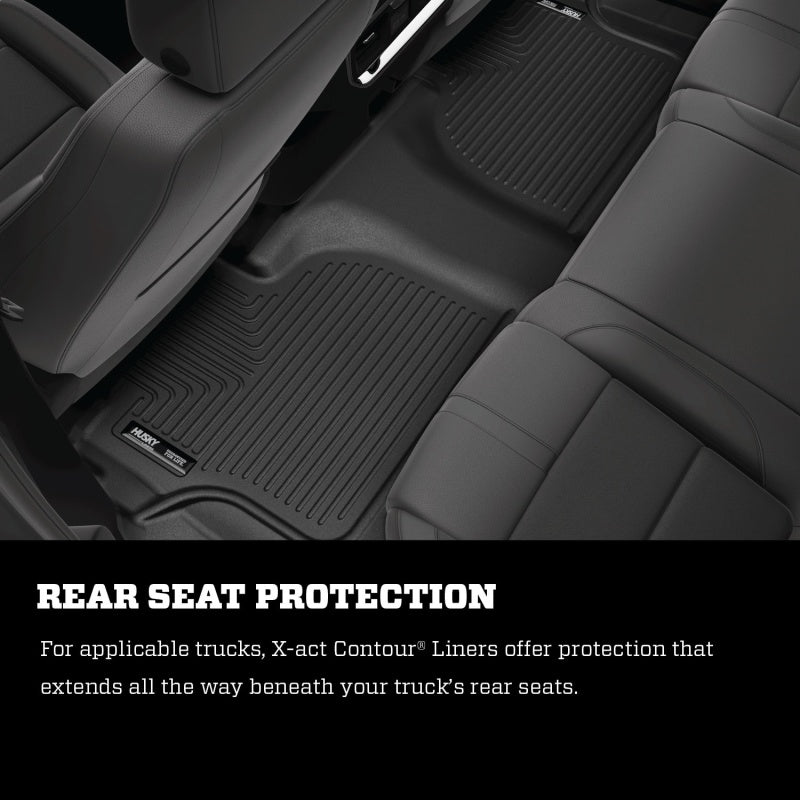 19-23 Ford Ranger Husky Liners 54701 Black Front Floor Liners