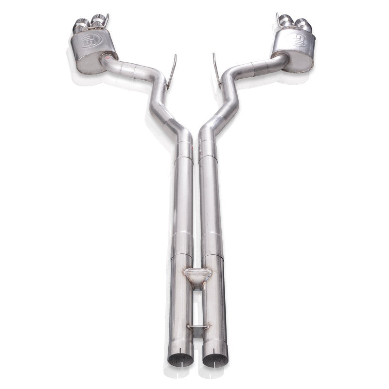 18-23 Ford Mustang GT V8 5.0L Stainless Works M18CBHPC Redline H-Pipe Performance Connect Cat-Back Exhaust