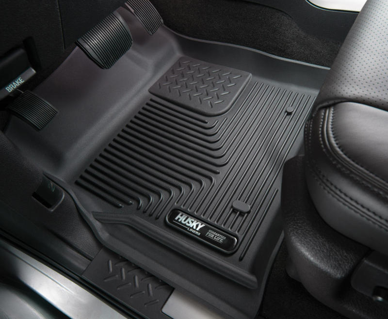 09-14 Ford F-150 SuperCab Husky Liners 53441 X-Act Contour Black 2nd Seat Floor Liner(Full Coverage)