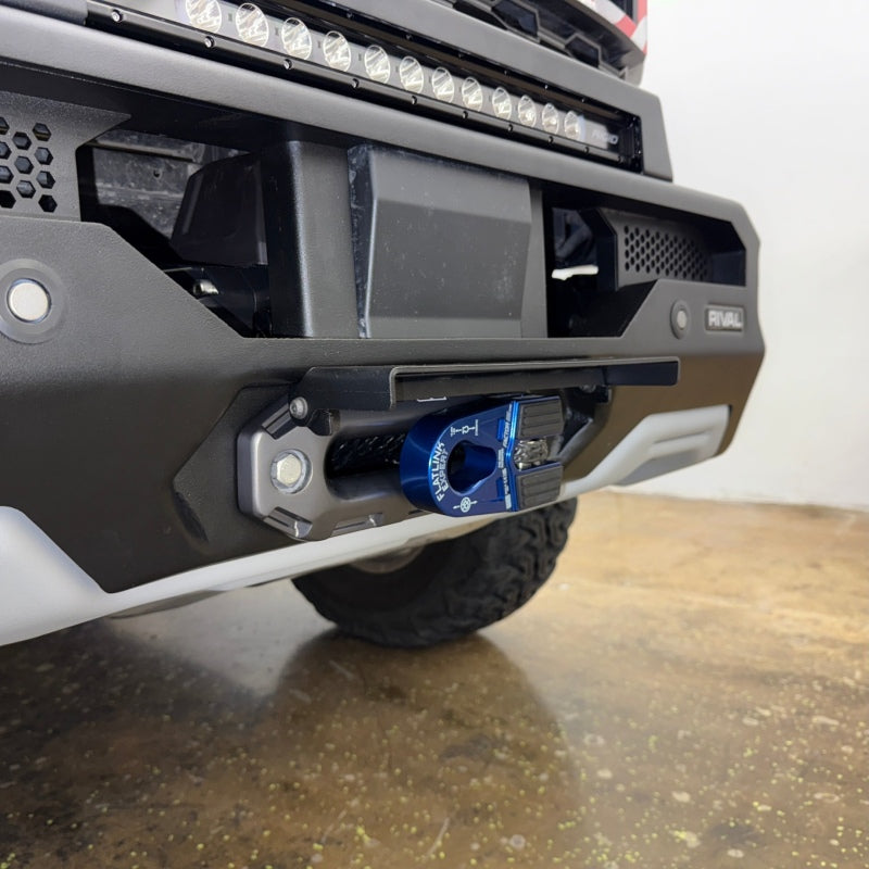 24-26 Ford Ranger Raptor 3.0L EB RIVAL 2D.1813.1.US Front Aluminum Bumper w/ Winch Mount and Recovery Points