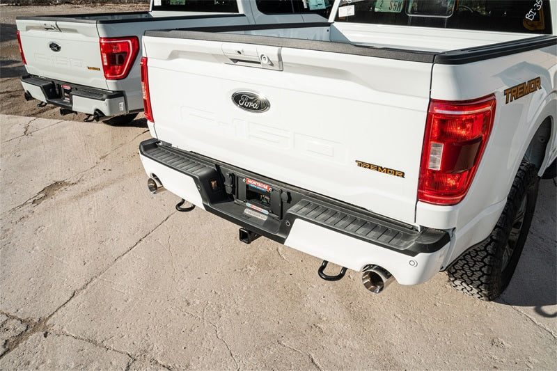 21-23 Ford F-150 V6 3.5L EB CORSA Performance 21185 SuperCrew with 5.5 FT Bed 145.4" Wheelbase Sport Cat-Back Dual Rear Exit-Polished