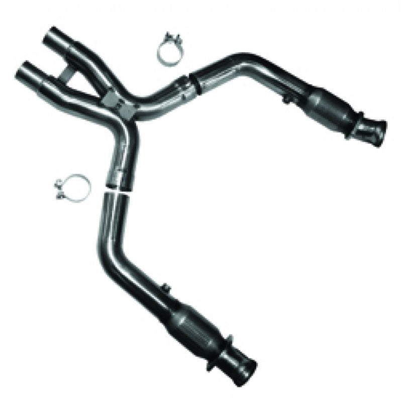 11-14 Ford Mustang 5.0L Kooks 11413200 3" x 2-3/4"(OEM) SS Catted X-Pipe.